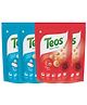 Teos Nutri Pops Roasted Makhana Snacks Salt and Pepper & Tomato Twist 4 x 65 g