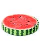 Keshav Creation 3D Fruit Slice Cushion - Red
