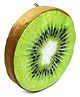 Keshav Creation Kiwi Fruit Cushion - Green
