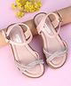 Cute Walk by Babyhug Sandals with Studded Lace - Pink