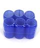 Hair Rollers Pack of 6 - Blue