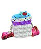 FunBlast Ice Cream Pop It Sling Bag  White
