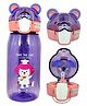 FunBlast Tritan Anti Leak Sipper Bottle Purple - 550 ml