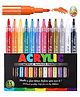 FunBlast Acrylic Marker Colors Set Pack of 15 - Multicolour