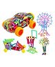 FunBlast DIY Building Blocks Multicolor  130 Blocks