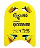 KARBD 4 Cut Swimming Kickboard Floating Board for Swimming Training Aid Exercise Equipment Pool Swim Safe Trainer Lessons Kickboards for Adults Children Kids with 4 Holes With Dual Colour -  Yellow 