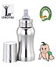 Leroyal Stainless Steel Baby Feeding Bottle Sliver - 220 ml