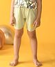 Anthrilo Solid Summer Shorts - Green