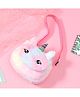 Sanjis Enterprise Unicorn Plush Shoulder Crossbody Sling Bag (Color May Vary)