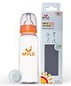 Mylo Baby Natural Feeding Bottle Slim Neck Orange - 250 ml