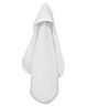 Quick Dry Baby Hooded Towel Embroidered - White (Print May Vary)