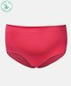 ECOMAMA Super Soft Bamboo Fibre Antimicrobial Seamless Over The Bump Panty - Pink