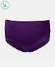 ECOMAMA Super Soft Bamboo Fibre Antimicrobial Seamless Over The Bump Panty - Purple