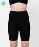 ECOMAMA Super Soft Bamboo Fibre Antimicrobial Seamless Thigh Shaper - Black