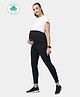 ECOMAMA Recycled Fibre Maternity Full Length Tights - Black