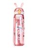 FunBlast Cartoon Design Sipper Water Bottle Pink  600 ML