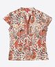 Biba Off White Cotton Top