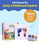 Dabble Baby Handprint & Footprint Kit | Safe, Non-Toxic Keepsake | Frame for Newborn Memories | Ideal Gift for Moms & Showers