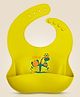 LuvLap Silicone Baby Bib for Feeding & Weaning, Waterproof, Washable & Reusable, Adjustable Neckline, Non-Messy, Easy to Clean, No Odour, Yellow