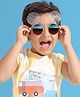 Babyhug Free Size Shell Shape Sunglasses - White