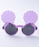Babyhug Free Size Shell Shape Sunglasses - Purple