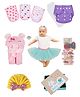 Baby Moo Royal Princess 20 Pcs Premium Gift Hamper - Multicolour