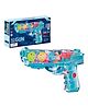 WOW Toys Delivering Joys of Life Concept Musical Transparent Gear Gun 3D Lights & Sound (Colour May Vary)