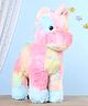 EDU KIDS TOYS Rainbow Pony Soft Toys (Color May Vary) - Length 35 cm