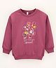Grab It Full Sleeves Sweatshirt Multiprint - Purple