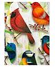 Parragon My Notebook Birds Print - Multicolour