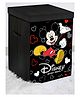 Fun Homes Disney Mickey Mouse Non Woven Fabric Foldable Storage Box with Lid -Black