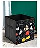 Fun Homes Disney Mickey Non Woven Fabric Foldable Large Storage Cube - Black