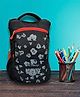 Fun Homes Disney Character Printed School Bag Black - 17 Inches