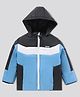 Pine Kids Full Sleeves Color Block Hooded Jacket - Multicolour