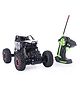 Rising Step USB Chargeable Rock Crawler Remote Control Car with Light and Sound - Grey