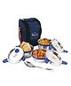 Falcon Steel Eco Nxt Lunch Box Set Of 3 Blue - 800ml