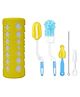 Safe-O-Kid 2-in-1 Baby Bottle Care Set  Soft Silicone Cover & Cleaning Brush (Assorted)