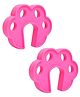 Safe-O-Kid Sleek Design Strong Silicone Door Stopper Pack of 2 - Pink