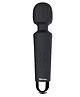 Blessbe Rechargeable Personal Body Wand Cordless Eva Massager Machine with 28 Vibration Modes and Water Resistant BB103 - Black