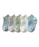MOMISY Cotton Ankle Length Socks Pack of 5 - Multicolour
