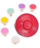 SYGA Electric Safe 5 in 1 Nail File Kit Grinder Clipper Trimmer Set - Red