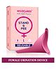 MildCares Silicone Stand and Pee Reusable Female Urination Device For Women Pregnant Women Joint Pain Patients & Travelers  Reduces The Risk Of UTI Infections (Pack of 1)