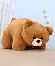 EDU KIDS TOYS Height 35 cm Lying Polar Bear Dark Brown