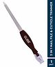 GUBB 2 In 1 Nail File & Cuticle Trimmer - Brown