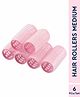 Gubb Hair Rollers Medium Hair Curlers Pack Of 6 - Pink 