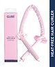 GUBB Heat Free Hair Curler with 2 Satin Scrunchies - Pink