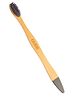 Gubb Organic Bamboo Toothbrush For Adults With Soft Bristles - Black