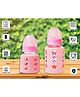 The Little Lookers High Borosilicate Glass Feeding Bottle with soft Flow control & Anti Colic Nipple (Pack of 2)