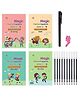 Muren Sank Magic Practice Copybook Number Tracing Book Pack Of 4 - English