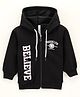 Grab It Full Sleeves Hoodie - Black